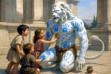 consecrated lion