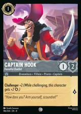 186-204-EN-8-Captain-Hook-Forceful-Duelist-Lorcana-Player-645x900
