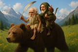 20250715_1903_Giant Bear, Tiny Gnomes_simple_compose_01k07gkms1fvesj3g26q1n4d74
