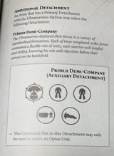 UM detachment