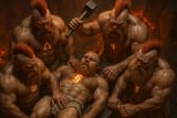 20250716_1704_Dwarf Slayers&#039; Fiery Forge_simple_compose_01k09w62hger8reztyykpw7ht9