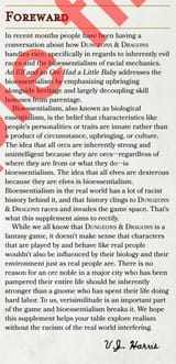 Bioessentialism with different species