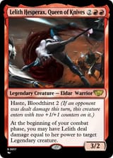 Lelith Hesperax Queen of Knives