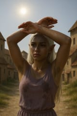Half-Drow Sun Sensitivity