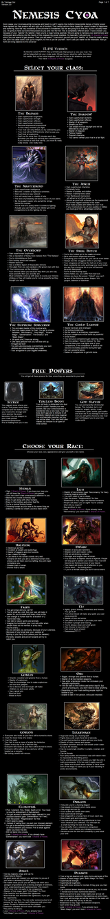 Nemesis CYOA 1 of 7