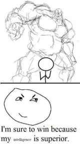 Nerd picking a fight