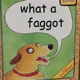 what a faggot square