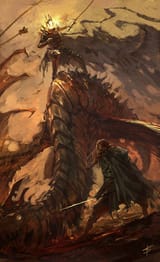 V Bagic - Eowyn and Nazgul