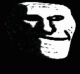 troll grin