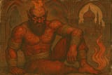 20250718_2110_1970s Djinn Illustration_remix_01k0g3n5a2er69k6yct0vsgjds