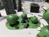 cactus with fire warrior
