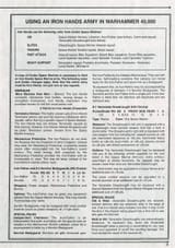 index astartes iron hands rules