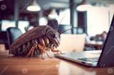 portrait-hissing-cockroach-work-laptop-cafe-portrait-hissing-cockroach-work-laptop-cafe-generative-ai-270045715-1680032119