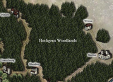 Location map Hochgran woodlands