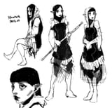 Yanna Trislee - Half Elf healer