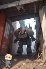 robo must protect child