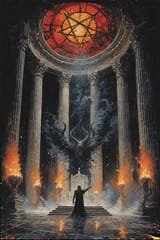 demon of flame and smoke