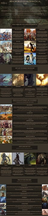 New World Guardian Pg 1 CYOA v2.0