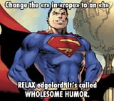 Calm down edgelord