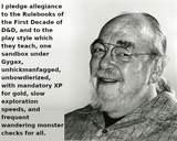 Pledge of Allegiance - bw