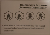 written pre seeker slot change