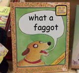 what a faggot