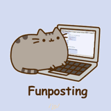 happy computer cat funposting