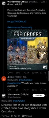 valdor is female