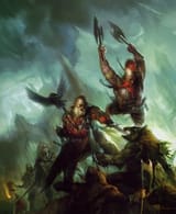 warhammer fantasy art-battle-