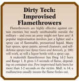 improvised flamethwoer