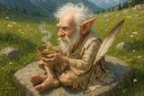 20250714_1923_Gnome Librarian&#039;s Tea_simple_compose_01k04z9nkeeeyrpj4jdzp9m35v
