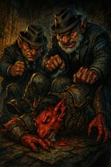 Mob stomps kobb