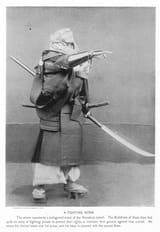 A_Fighting_Monk,_Military_Costumes_in_Old_Japan.