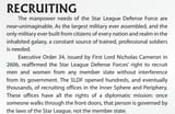sldf recruitment
