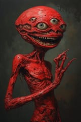 a_tall_red_humanoid_with_multi-2