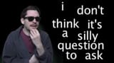 I Don&#039;t Think It&#039;s A Silly Question To Ask
