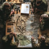 military-strategy-meeting-stockcake