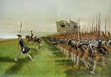 Hohenfriedeberg_-_Attack_of_Prussian_Infantry_-_1745