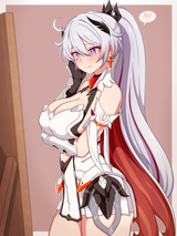 Adult Kiana in Flamescion Outfit