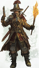 Witch Hunter with gun