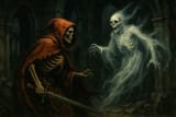20250715_0528_Red Hooded Skeleton Showdown_simple_compose_01k061xhw5e2wsp83700gewxpb