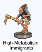Kroot High Metabolism Immigrants