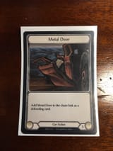 metal door