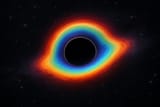 20250805_1940_Rainbow Black Hole_simple_compose_01k1xn2dxgf55tenptabjw9k4a