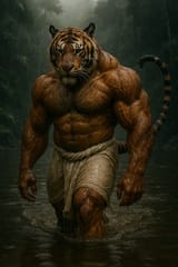 20250730_1539_Musclebound Tiger Warrior_simple_compose_01k1drqr79eyza6k83hwmtvdez
