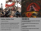 Horus vs Abaddon