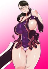 cattleya_and_weapon_merchant_cattleya_queen_s_blade_drawn_by_ganto