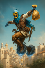 Honourable Mention: Air Genasi using Levitate 