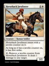 Horseback Javalineer