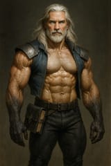 Silver-Haired Wizard